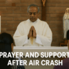 Prayer and Support After Air Crash